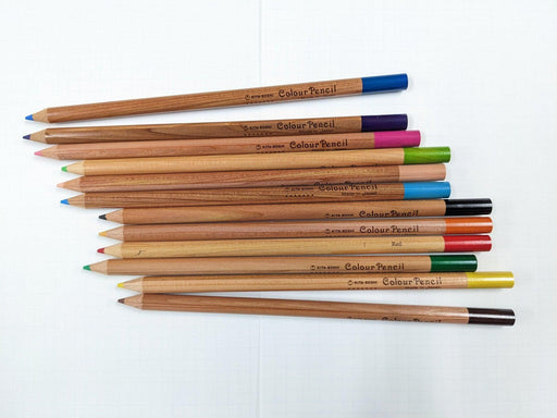 12-Color Colored Pencils - 12 Boxes