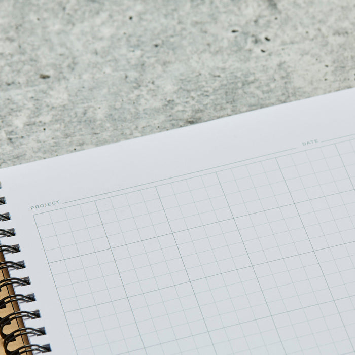 Engineer Notebook - Precision Graph Paper for Professional Use