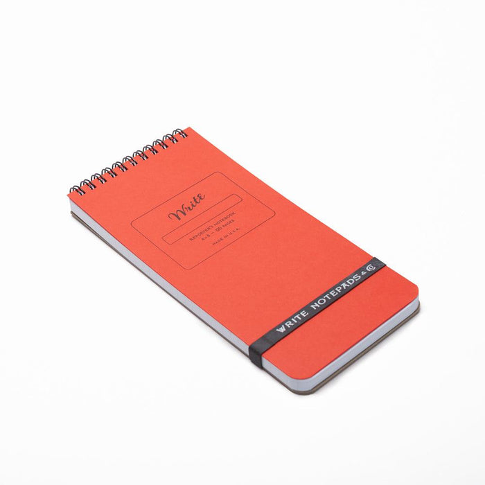 reporter notebooks red