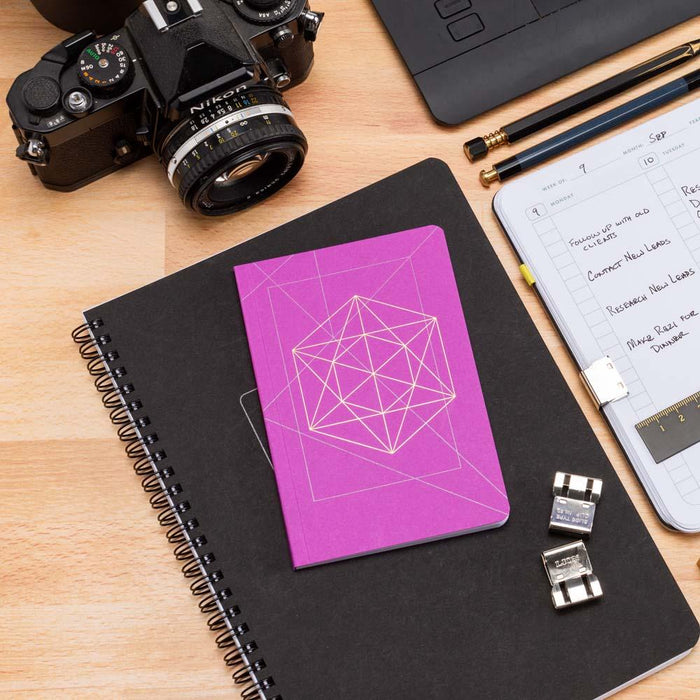 Amethyst Pocket Notebook – Limited Edition, Elegant Design for On-the-Go Notes