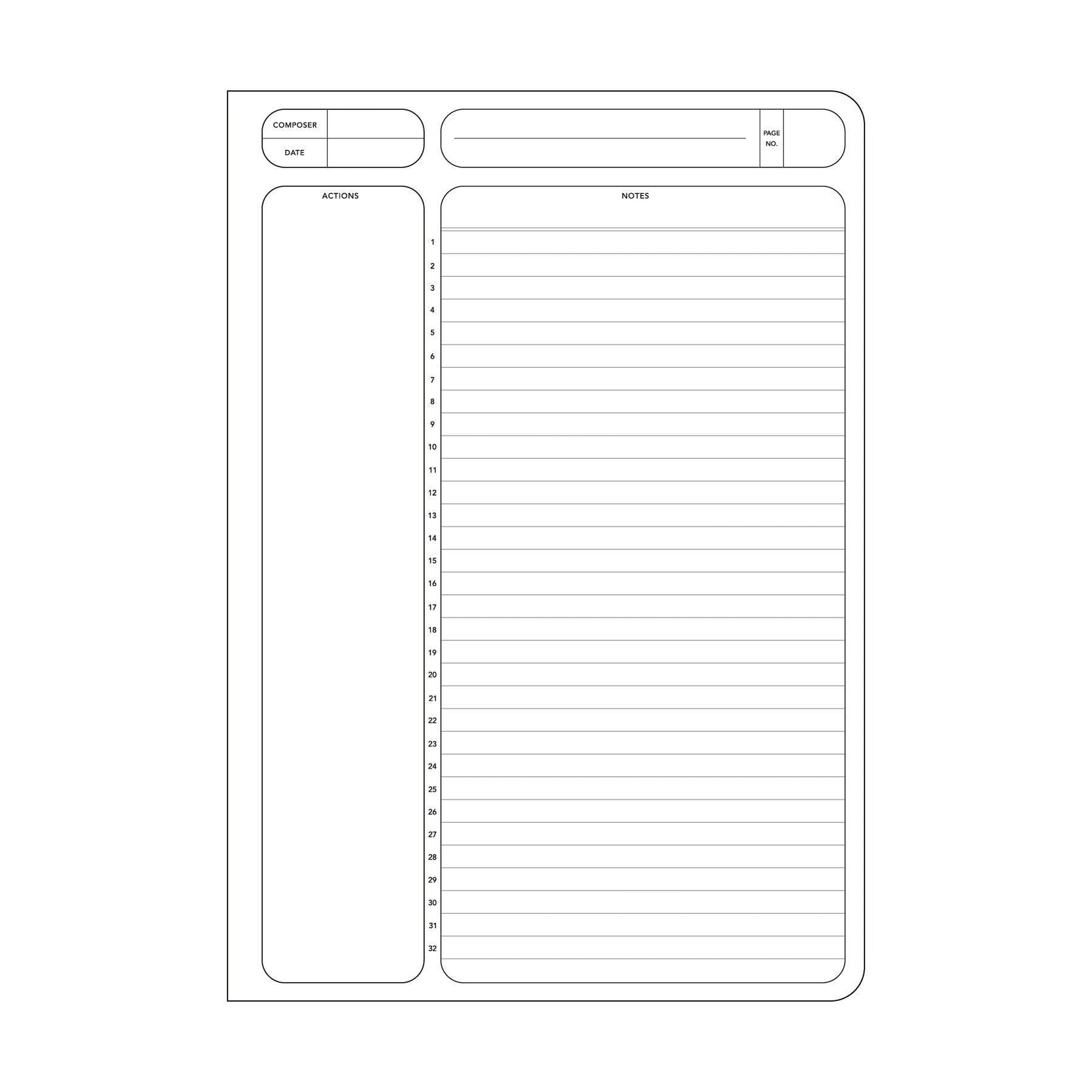 Essentials Custom Notebook — Write Notepads & Co.