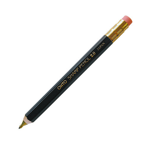 OHTO Sharp Pencil 2.0-Wooden Mechanical Pencil Lead Holder-2.0mm