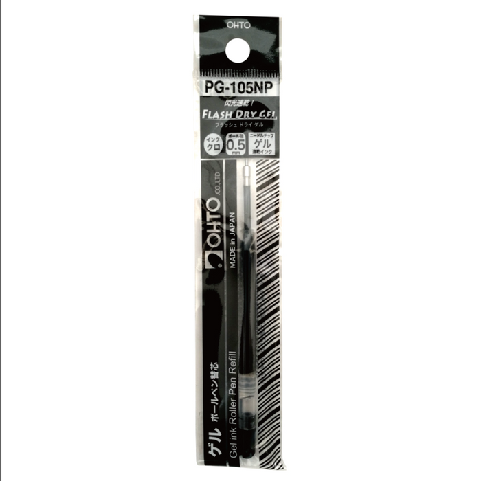 OHTO Flash Dry Gel Ballpoint Pen Refill 0.5mm PG-105NP