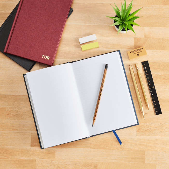 Classic Hardcover Lined Notebook - Durable & Elegant for Everyday Use