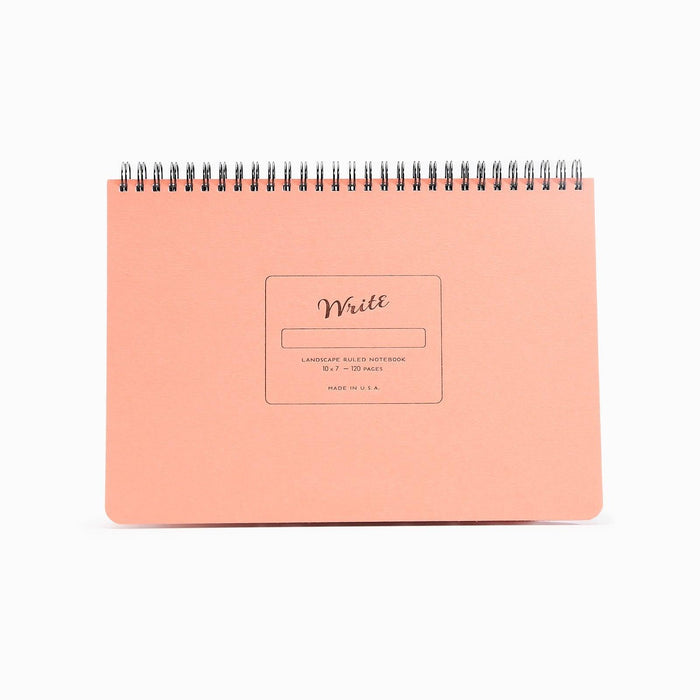 Landscape Notebook - Coral - Notebooks & Notepads