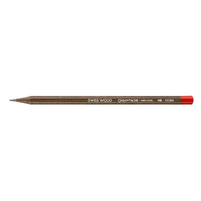 Caran d'Ache Swiss Wood Pencil - Beech - HB